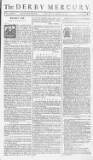 Derby Mercury Friday 18 October 1765 Page 1