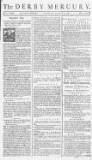 Derby Mercury Friday 24 January 1766 Page 1