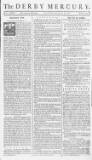 Derby Mercury Friday 21 February 1766 Page 1