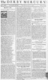 Derby Mercury Friday 11 July 1766 Page 1
