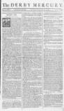 Derby Mercury Friday 06 November 1767 Page 1