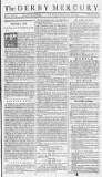 Derby Mercury Friday 27 November 1767 Page 1