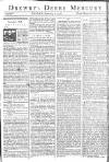 Derby Mercury Friday 02 February 1770 Page 1