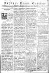 Derby Mercury Friday 09 March 1770 Page 1