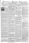 Derby Mercury Friday 25 January 1771 Page 1