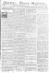 Derby Mercury Friday 06 December 1771 Page 1