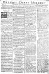 Derby Mercury Friday 10 January 1772 Page 1