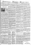 Derby Mercury Friday 21 February 1772 Page 1