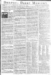 Derby Mercury Friday 06 March 1772 Page 1