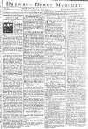 Derby Mercury Friday 13 March 1772 Page 1