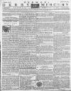Derby Mercury Friday 15 May 1778 Page 1