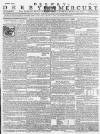 Derby Mercury Friday 16 March 1781 Page 1