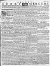 Derby Mercury Thursday 24 March 1785 Page 1