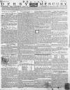 Derby Mercury Thursday 13 April 1786 Page 1