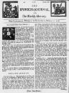 Ipswich Journal Sat 05 Feb 1726 Page 1