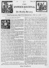 Ipswich Journal Sat 18 Jun 1726 Page 1