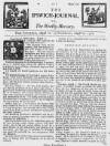 Ipswich Journal Sat 20 Aug 1726 Page 1