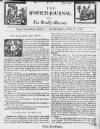 Ipswich Journal Sat 01 Oct 1726 Page 1