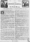 Ipswich Journal Sat 17 Dec 1726 Page 1