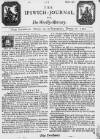 Ipswich Journal Sat 14 Jan 1727 Page 1