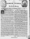 Ipswich Journal Sat 16 Dec 1727 Page 1