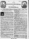 Ipswich Journal Sat 24 Feb 1728 Page 1