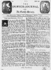 Ipswich Journal Sat 28 Feb 1730 Page 1
