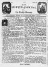 Ipswich Journal Sat 26 Dec 1730 Page 1