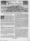 Ipswich Journal Sat 25 Jan 1735 Page 1