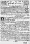 Ipswich Journal Sat 08 Feb 1735 Page 1