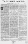 Ipswich Journal Sat 02 Feb 1740 Page 1