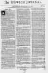 Ipswich Journal Sat 16 Feb 1740 Page 1