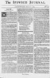 Ipswich Journal Sat 11 Apr 1741 Page 1