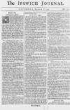 Ipswich Journal Sat 08 Aug 1741 Page 1