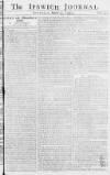 Ipswich Journal Sat 21 Mar 1747 Page 1