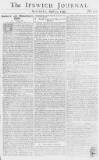 Ipswich Journal Sat 22 Apr 1749 Page 1