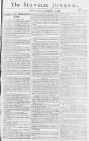 Ipswich Journal Sat 05 Aug 1749 Page 1