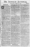 Ipswich Journal Sat 18 Aug 1750 Page 1