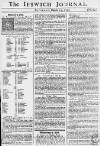 Ipswich Journal Saturday 15 March 1755 Page 1