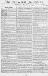 Ipswich Journal Saturday 29 December 1759 Page 1