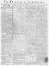 Ipswich Journal Saturday 02 February 1771 Page 1