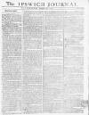 Ipswich Journal Saturday 16 January 1773 Page 1