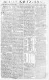 Ipswich Journal Saturday 18 August 1781 Page 1