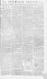 Ipswich Journal Saturday 29 March 1783 Page 1
