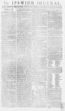 Ipswich Journal Saturday 08 November 1783 Page 1