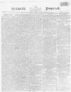 Ipswich Journal Saturday 06 January 1798 Page 1