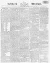 Ipswich Journal Saturday 04 August 1798 Page 1