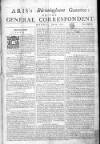 Aris's Birmingham Gazette Mon 19 Jul 1742 Page 1