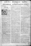 Aris's Birmingham Gazette Mon 04 Feb 1745 Page 1