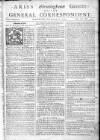 Aris's Birmingham Gazette Mon 11 Nov 1745 Page 1
